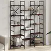 Image de vidaXL Bibliothèque chêne marron