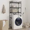 Image de VidaXL Étagère de Lave-Linge Noir