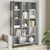 Image de vidaXL Bibliothèque sonoma gris bois d'ingénierie