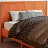 Image de vidaXL Tête de lit cire marron 150 cm bois massif de pin