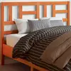 Image de vidaXL Tête de lit cire marron 180 cm bois massif de pin