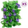 Image de vidaXL Treillis lierre artificiel extensible 5 pcs