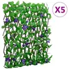 Image de vidaXL Treillis de lierre artificiel extensible 5 pcs - Vert