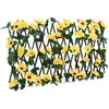Image de vidaXL Treillis de lierre artificiel extensible 180x20 cm - Jaune