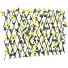 Image de vidaXL Treillis lierre artificiel jaune - 180x60 cm