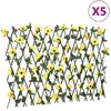 Image de vidaXL Treillis Lierre Artificiel Extensible - Jaune