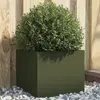 Image de vidaXL Jardinière acier laminé à froid 32x30x29 cm