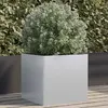 Image de vidaXL Jardinière argenté 49x47x46 cm