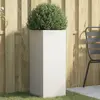 Image de VIDAXL Jardinière 32x29x75 cm - Blanc