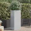 Image de VidaXL Jardinière argent galvanisé