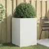 Image de vidaXL Jardinière 52x48x75 cm - Blanc