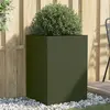 Image de vidaXL Jardinière vert olive 52x48x75 cm