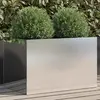 Image de vidaXL Jardinière 62x40x39 cm - Acier inoxydable