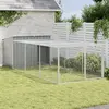 Image de vidaXL Niche pour chien avec cour - Anthracite