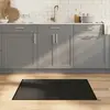 Image de vidaXL Tapis Bambou Noir