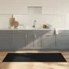 Image de Tapis vidaXL Bambou - 80x200cm Noir