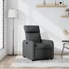 Image de vidaXL Fauteuil inclinable - Gris foncé tissu