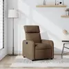 Image de vidaXL Fauteuil Inclinable - Marron Tissu