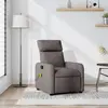 Image de vidaXL Fauteuil inclinable de massage - Taupe