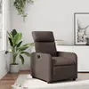 Image de VIDAXL Fauteuil inclinable - Marron Similicuir