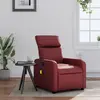 Image de vidaXL Fauteuil Massage - Bordeaux