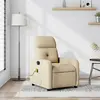 Image de vidaXL Fauteuil de massage inclinable - Crème