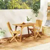 Image de VIDAXL Ensemble à manger de jardin 3 pcs - Acacia