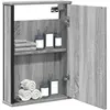 Image de vidaXL Armoire à Miroir de Salle de Bain
