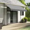 Image de vidaXL Tissu de cantonnière 867128 - Anthracite