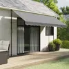 Image de vidaXL Tissu de cantonnière Anthracite