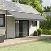 Image de vidaXL Toile de cantonnière Anthracite