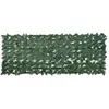Image de vidaXL Écran de balcon - Vert foncé 200x75 cm
