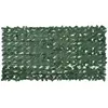 Image de vidaXL Écran de balcon avec feuilles 200x100 cm