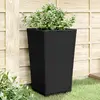 Image de vidaXL Jardinières 2 pcs PP