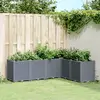 Image de vidaXL gris 160 cm