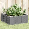 Image de vidaXL Jardinière Modulaire - Gris Clair