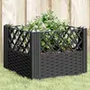 Image de vidaXL Jardinière avec piquets 43,5x43,5x43,5 cm PP