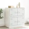 Image de vidaXL Buffet blanc 67x39x73 cm