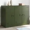 Image de vidaXL Buffet - Vert olive