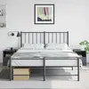Image de vidaXL Lot de 2 tables de chevet - Anthracite 34,5x39x44 cm