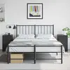 Image de vidaXL Tables de chevet 2 pcs noir