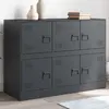 Image de vidaXL Buffet - Anthracite
