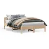 Image de vidaXL Cadre de lit sans matelas 140x200 cm bois massif de pin