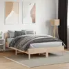 Image de vidaXL Cadre de lit sans matelas 135x190 cm bois de pin massif