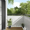 Image de vidaXL Écran de balcon - Gris clair
