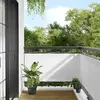 Image de Écran de balcon blanc 75x700 cm