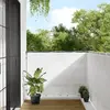 Image de vidaXL Écran de balcon 120x700 cm Blanc