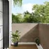 Image de vidaXL Écran de balcon taupe 120x1000 cm 100% polyester oxford