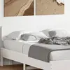 Image de vidaXL Tête de lit blanc 160 cm bois massif de pin