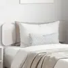 Image de vidaXL Tête de lit blanc 75 cm bois massif de pin